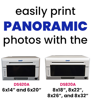 DNP Panoramic Dye Sublimation Print